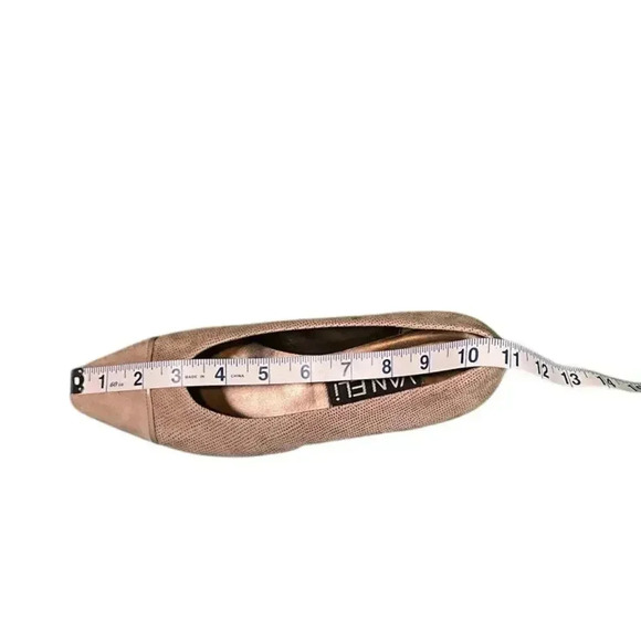 Vaneli Women's 1" Block Heels Slip On Shoes Size 8.5 Taupe Made In Italy - Picture 7 of 7